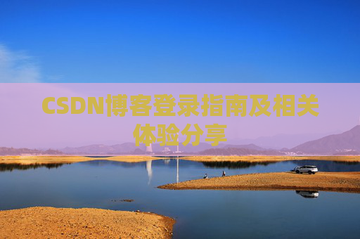 CSDN博客登录指南及相关体验分享